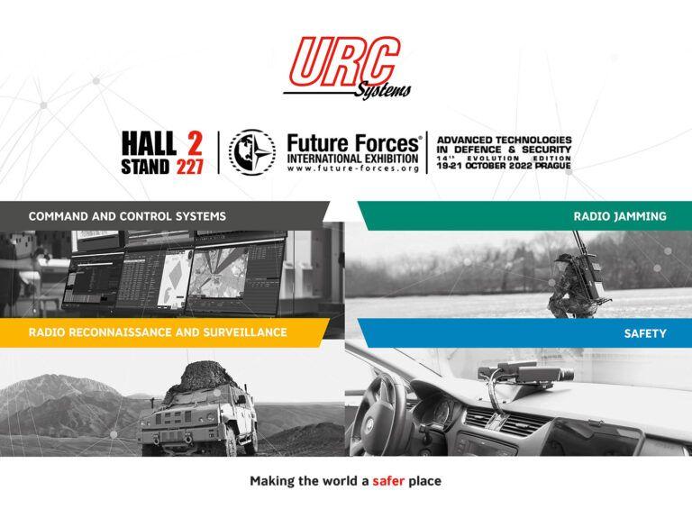 Pozvání k návštěvě na mezinárodní výstavu Future Forces 2022